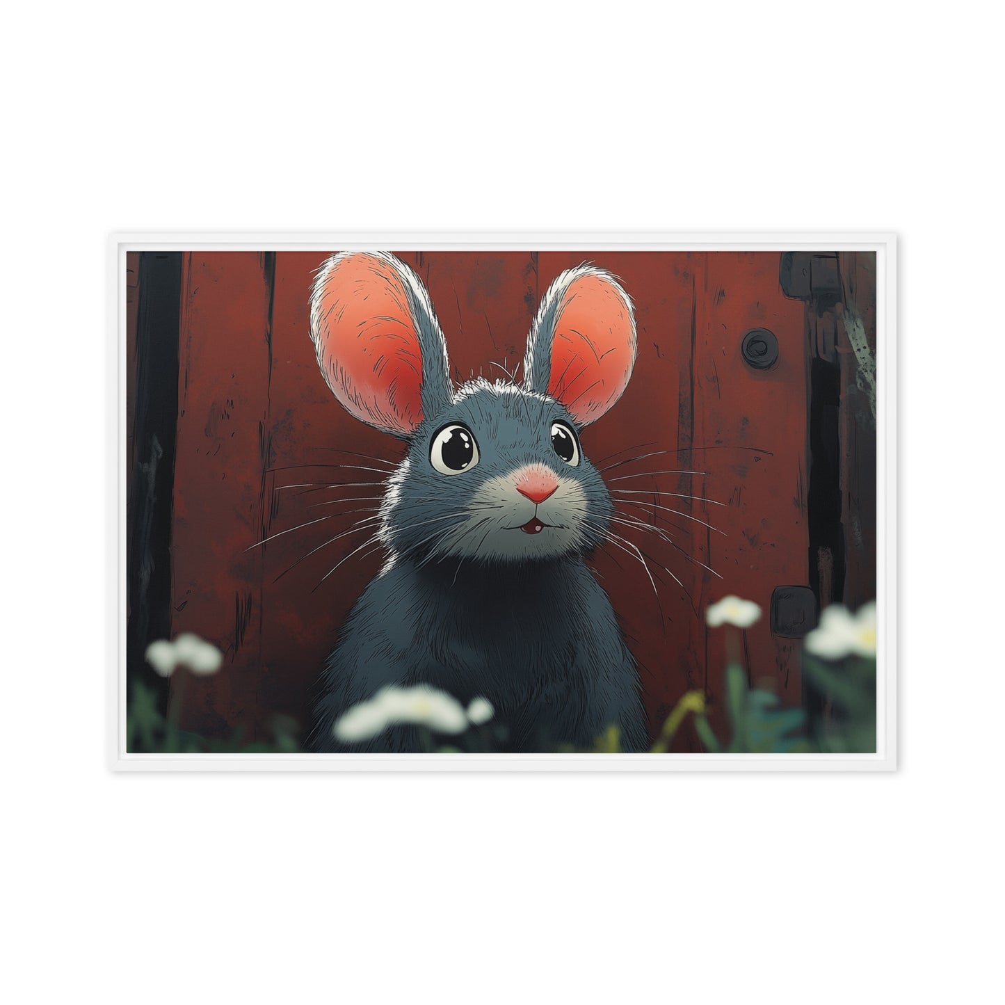 Mouse Framed canvas