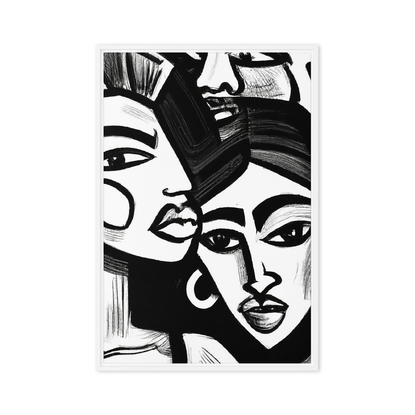 Women Framed canvas