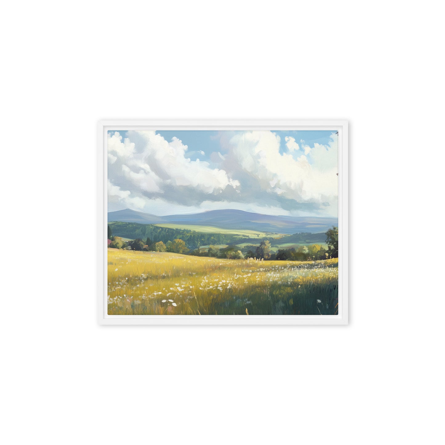 Untitled Landscape 4 Framed canvas