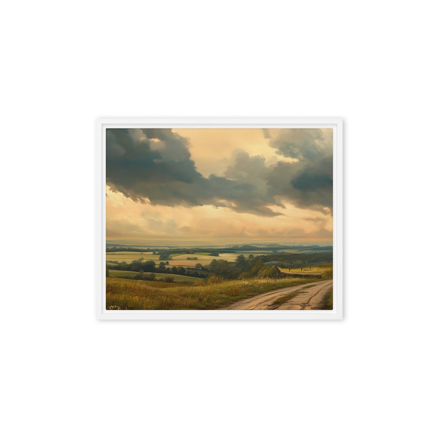 Untitled Landscape 5 Framed canvas