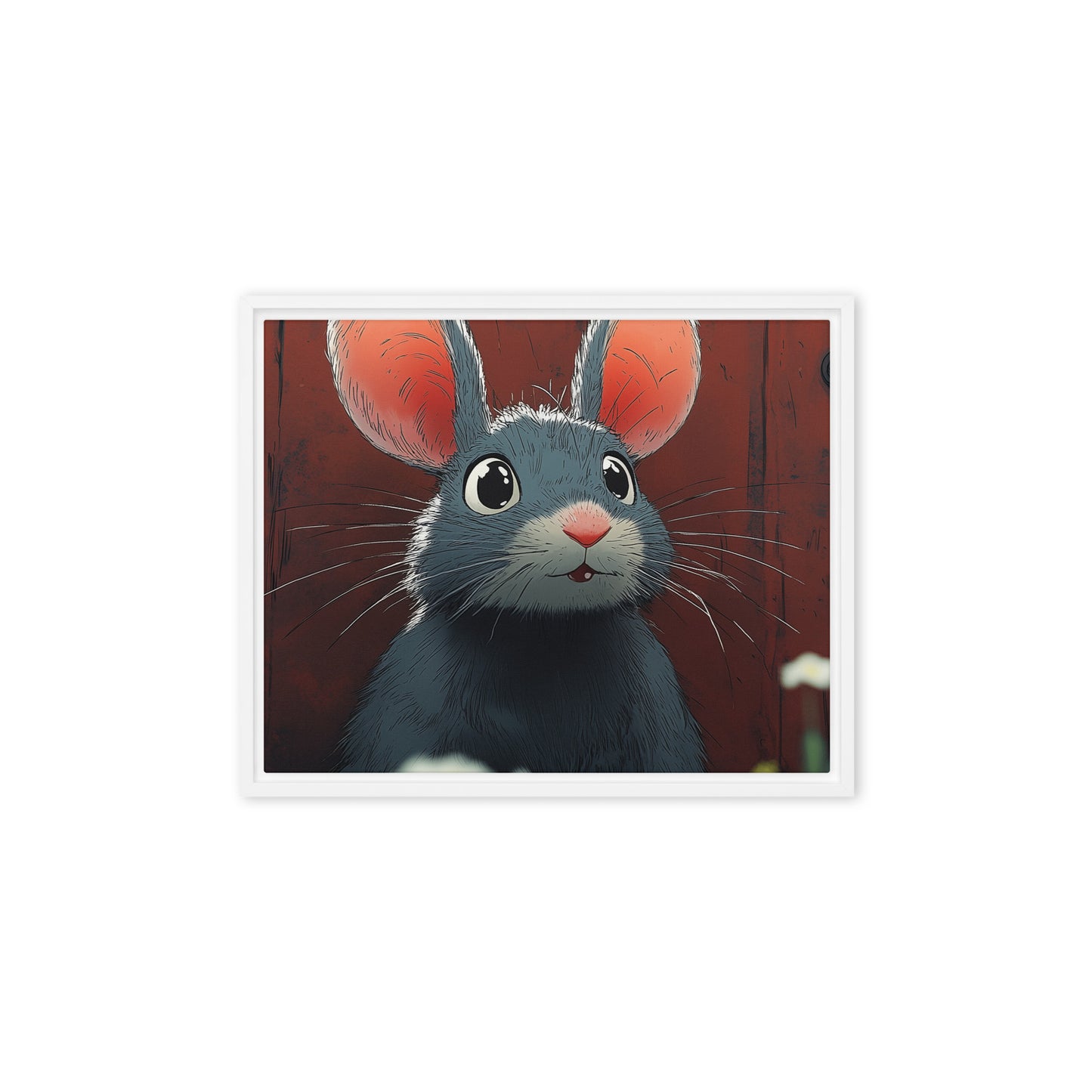 Mouse Framed canvas