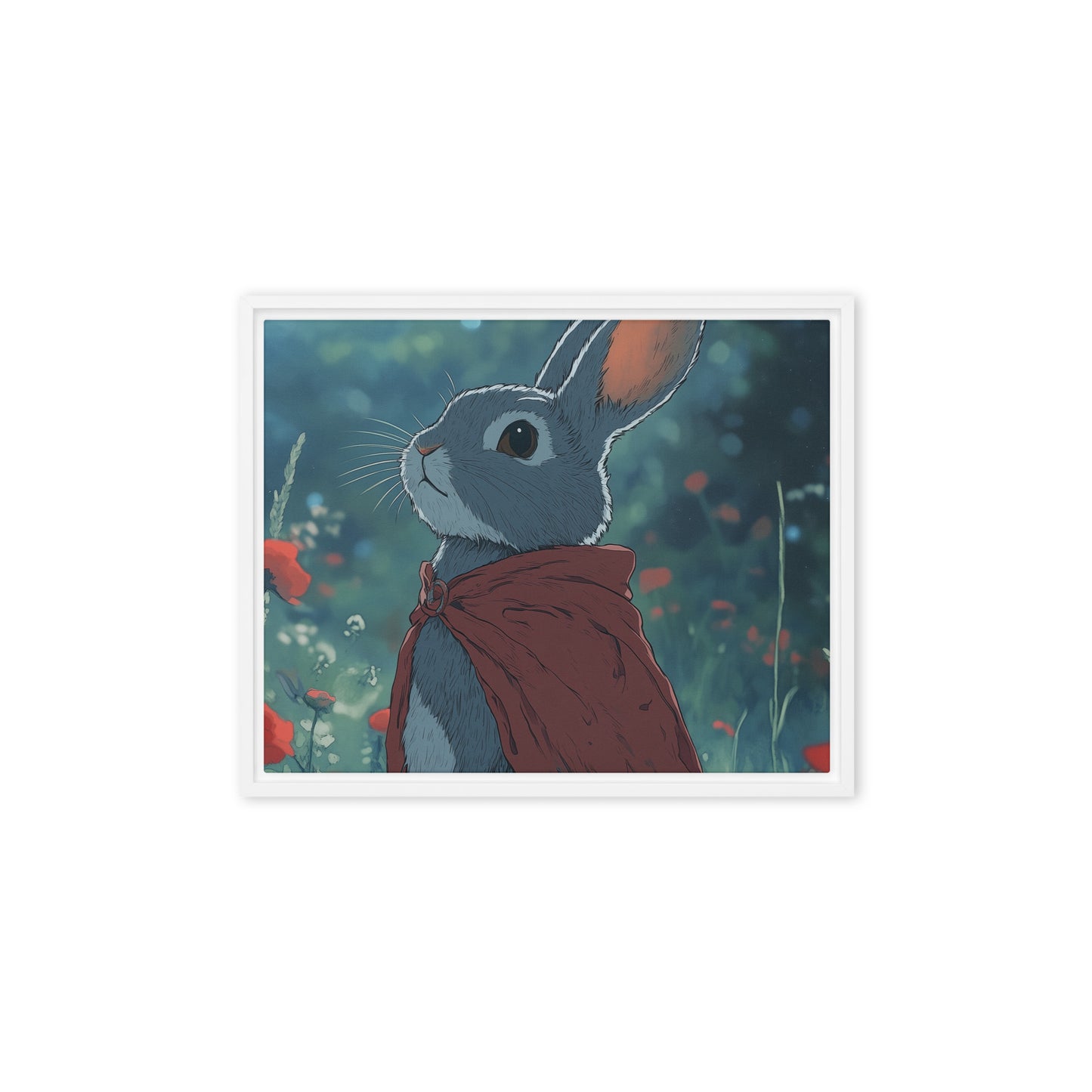 Rabbit 2 Framed canvas