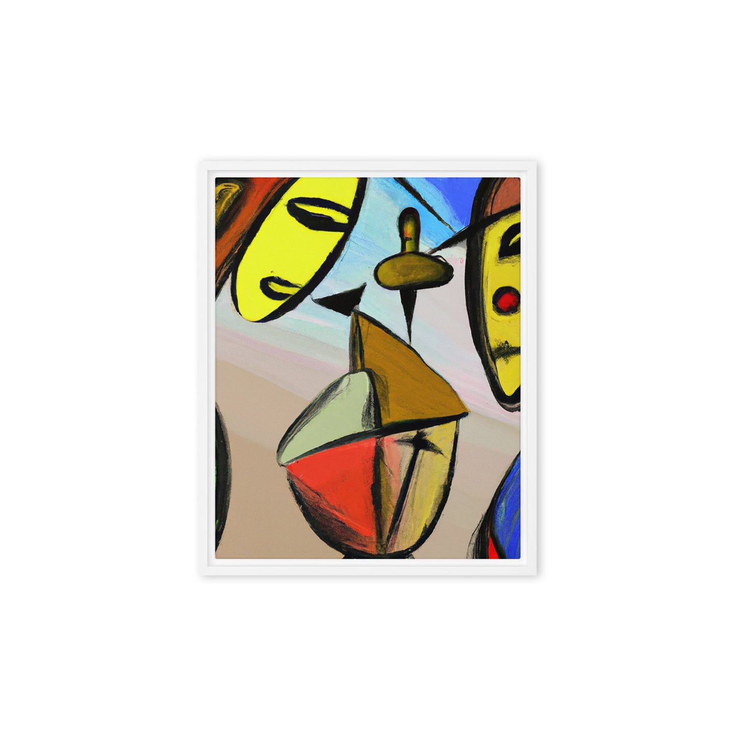 Cubism Framed canvas