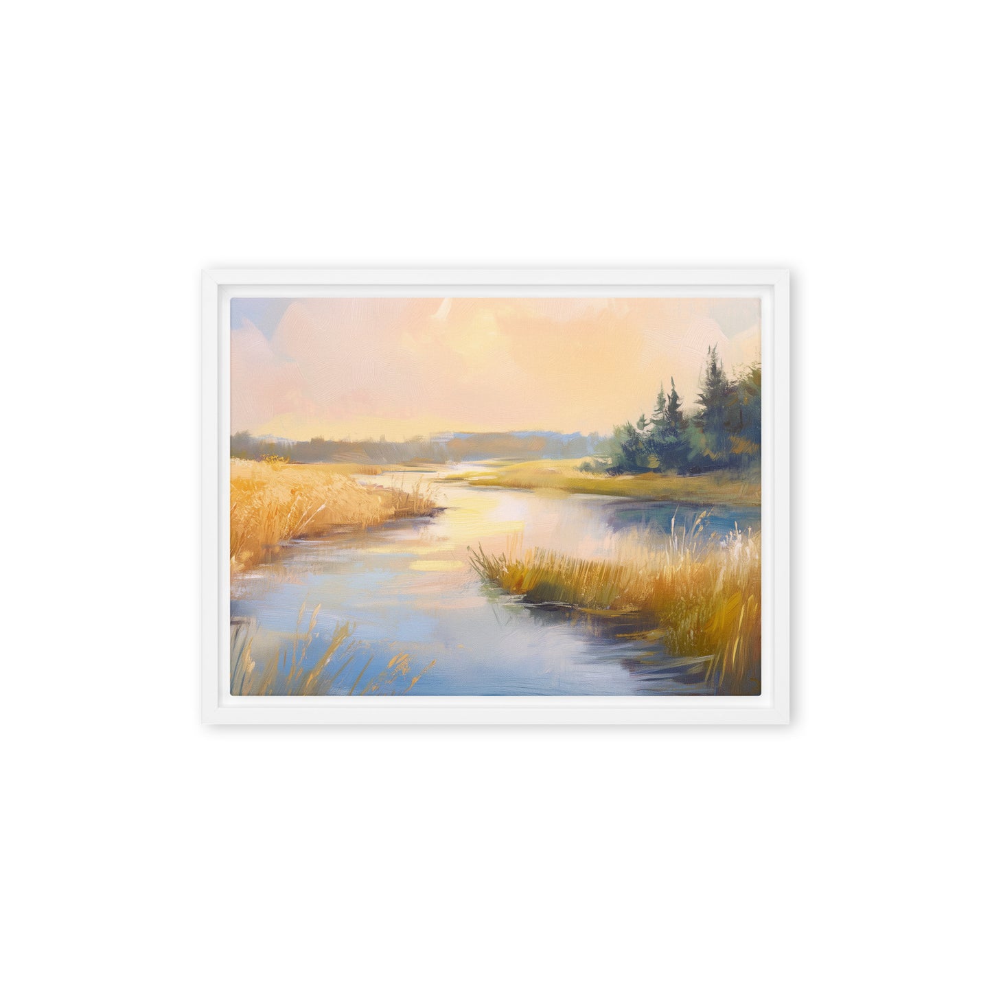 Untitled Landscape 3 framed canvas