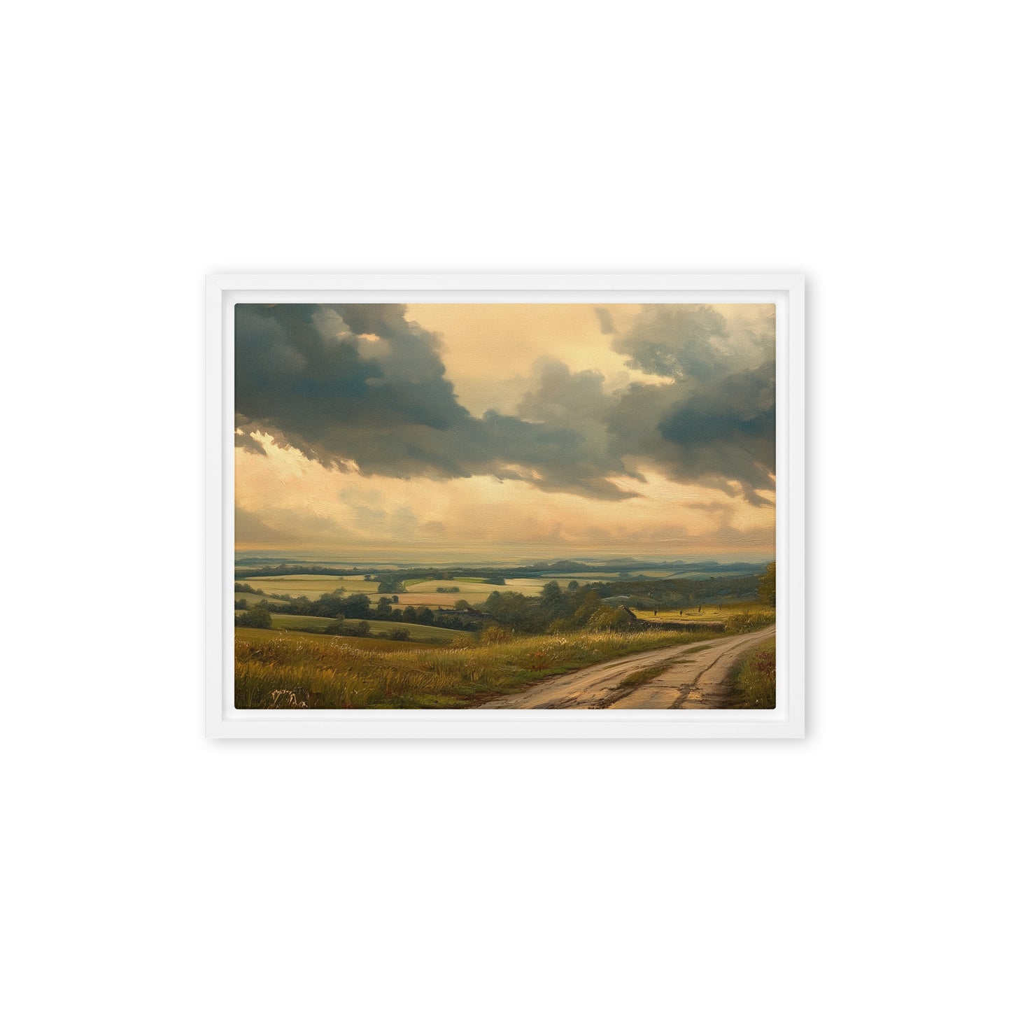 Untitled Landscape 5 Framed canvas