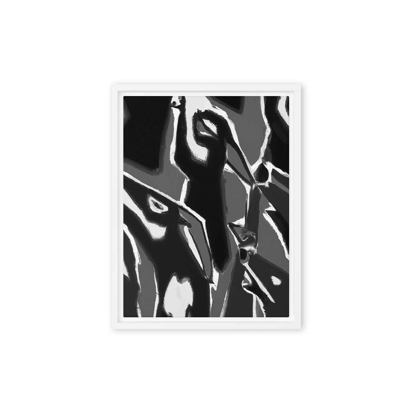 Night Howls Framed canvas