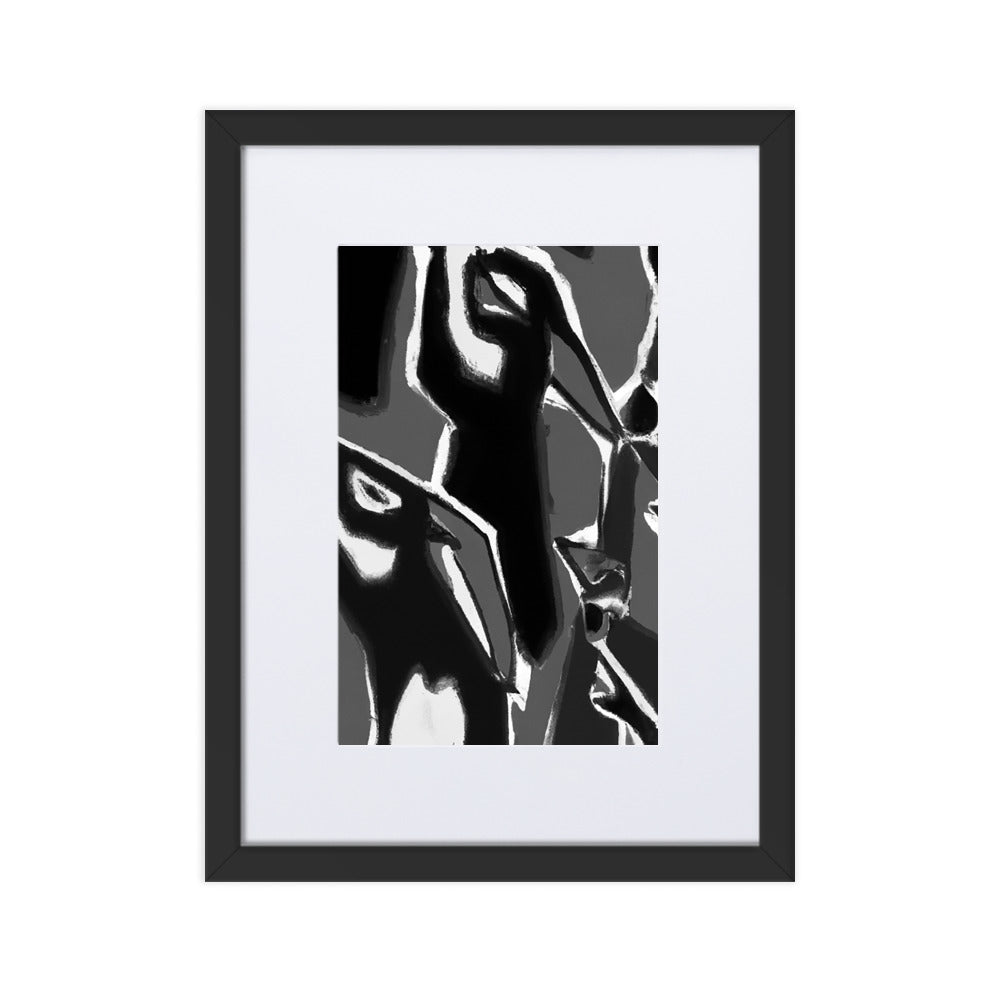 Night Howls Matte Paper Framed Poster With Mat