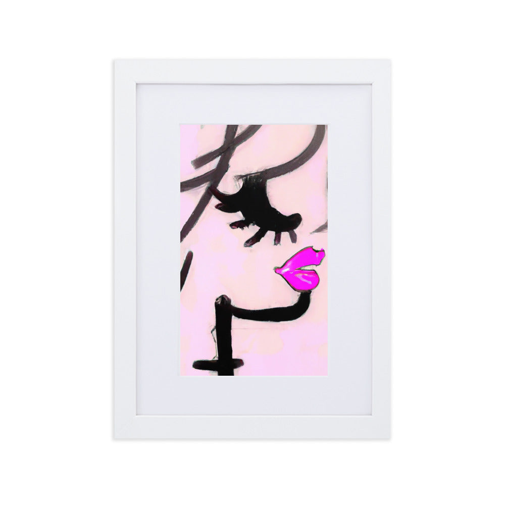 Barbie Matte Paper Framed Poster With Mat