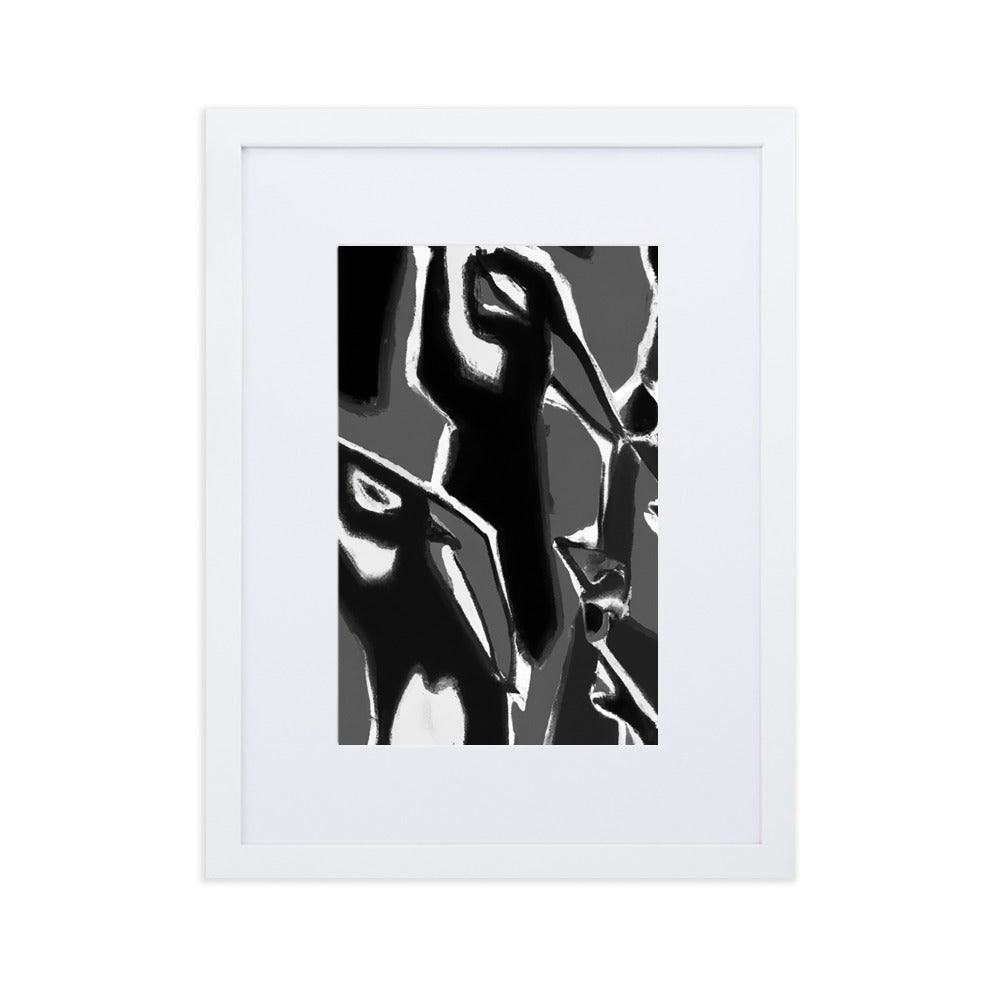 Night Howls Matte Paper Framed Poster With Mat