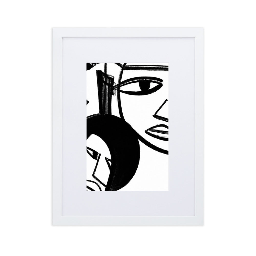 Thumb Matte Paper Framed Poster With Mat