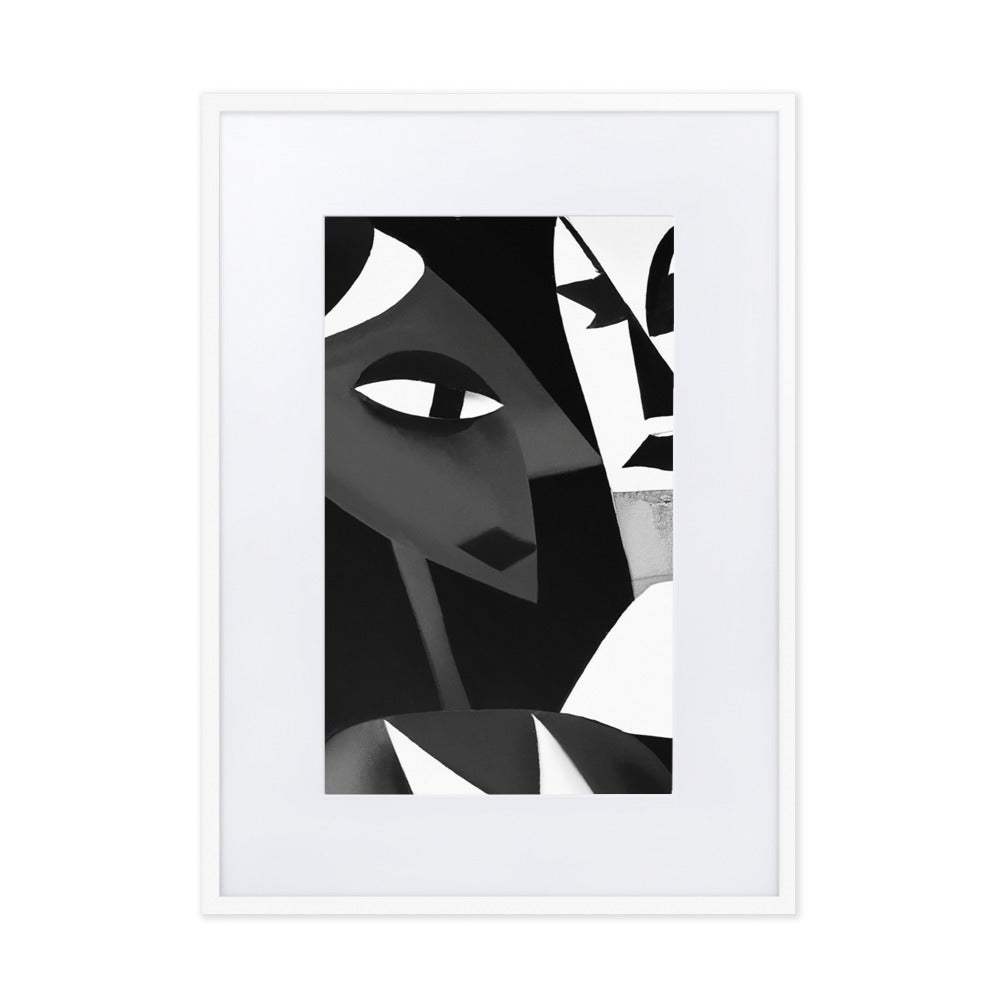 Audience Matte Paper Framed Poster With Mat