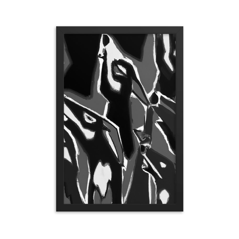 Night Howls Framed photo paper poster