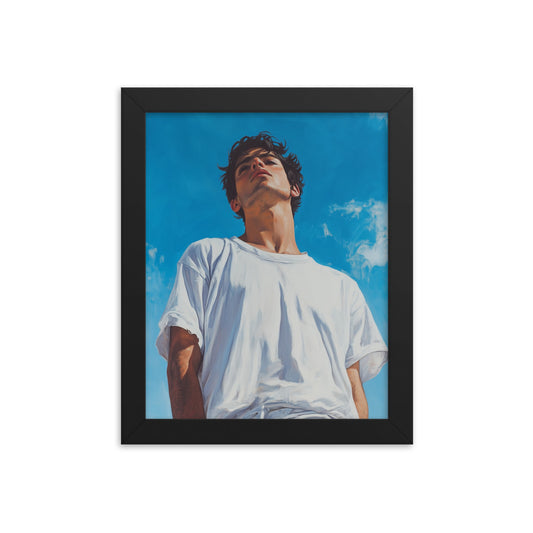 Luca Framed photo paper poster