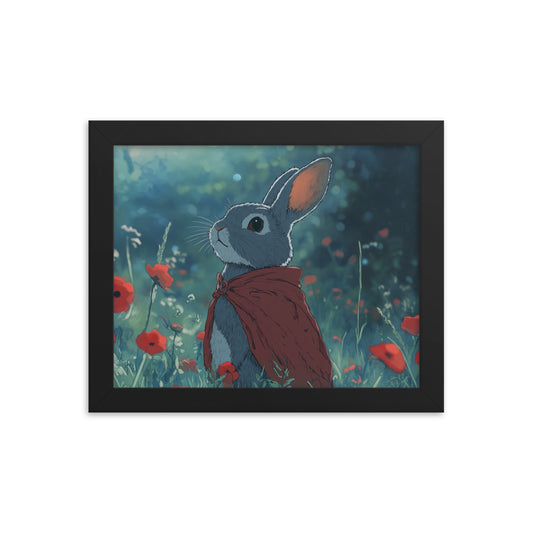 Rabbit 2 Framed photo paper poster