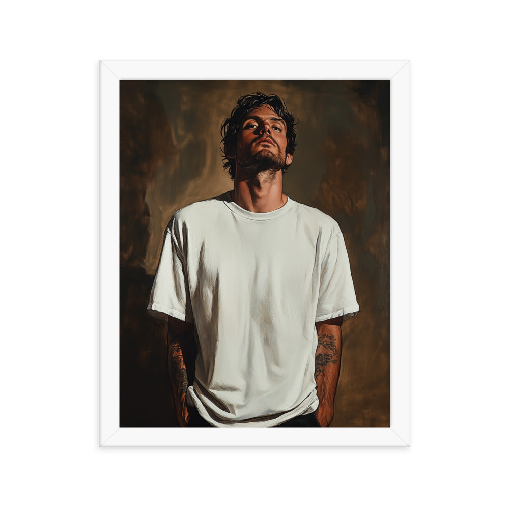 Alessandro Framed photo paper poster