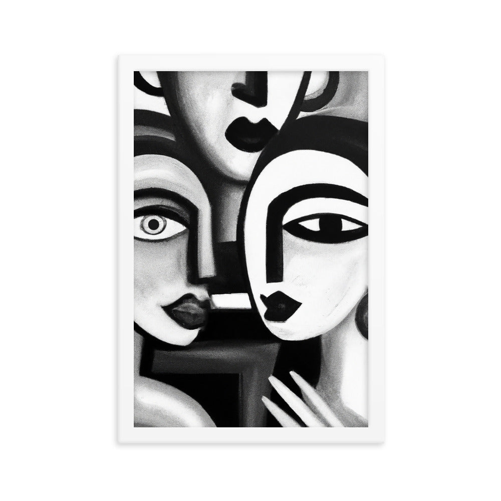 Picasso Framed photo paper poster