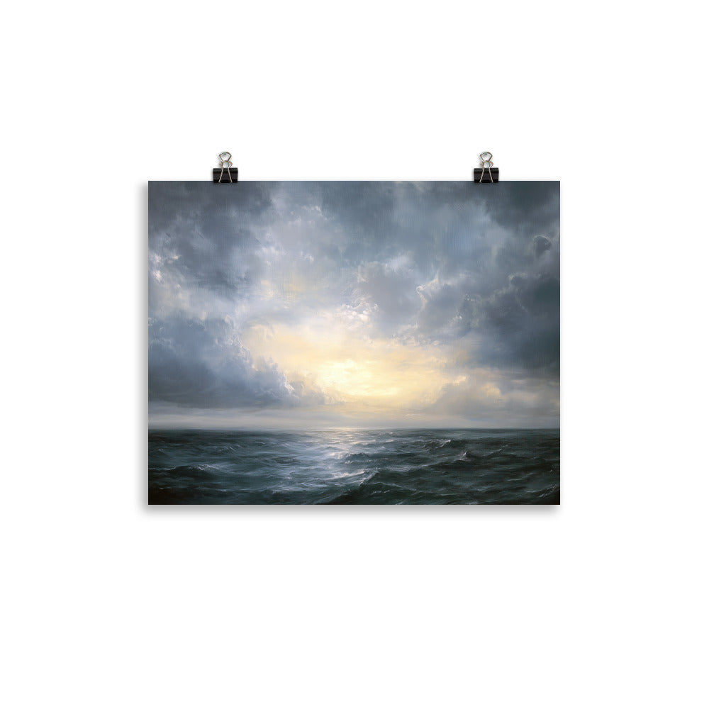 Untitled Seascape 1 Photo paper poster