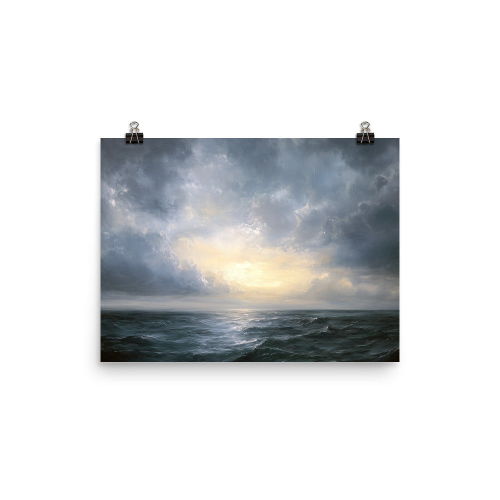 Untitled Seascape 1 Photo paper poster