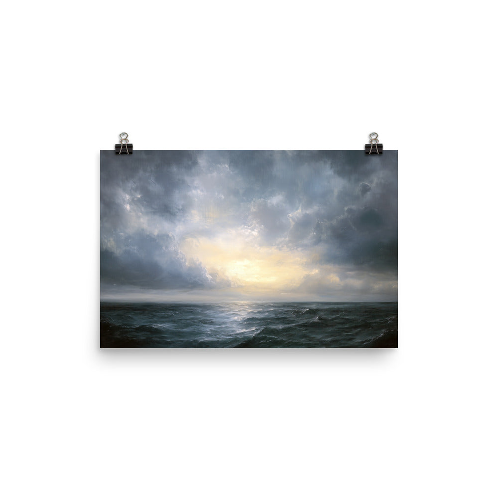 Untitled Seascape 1 Photo paper poster