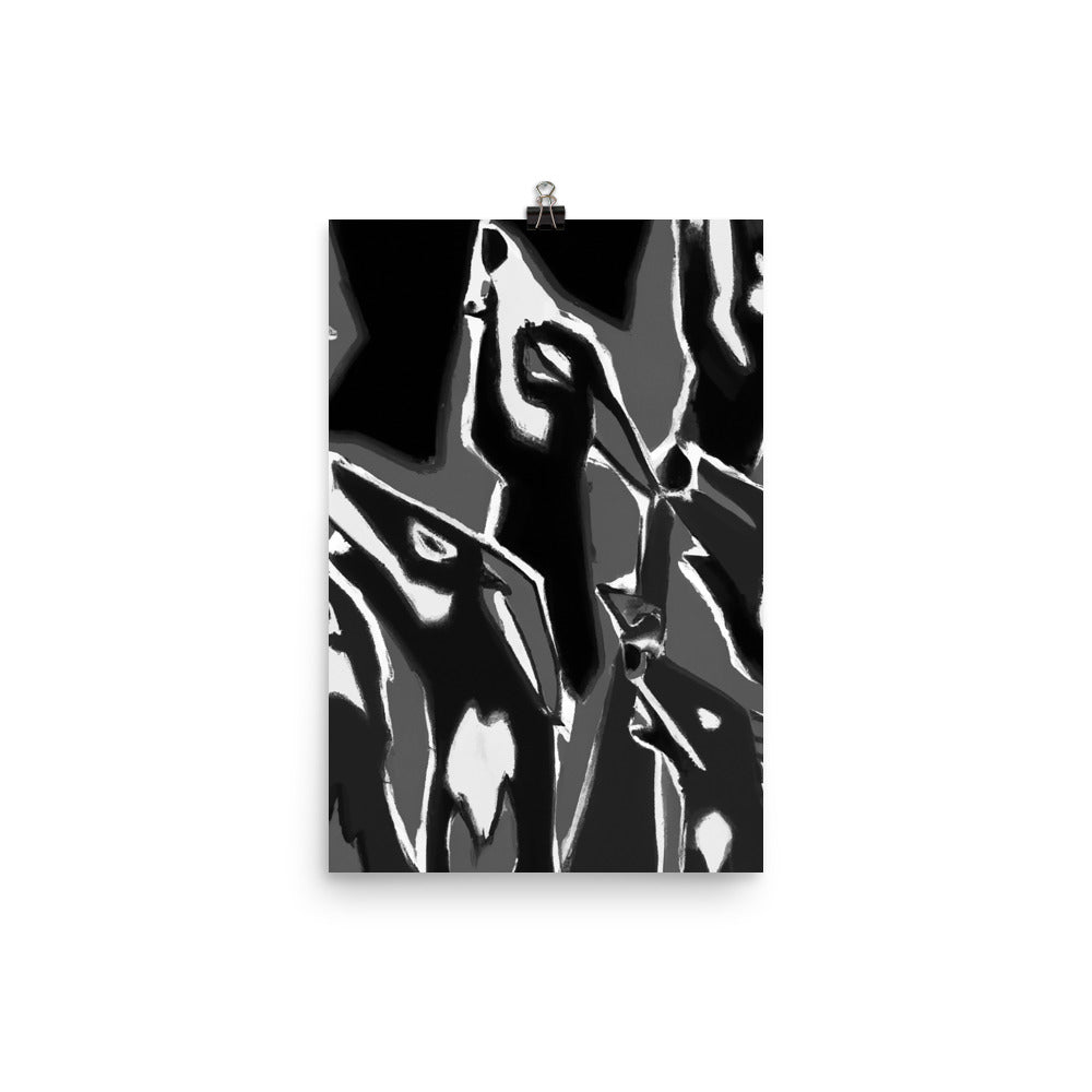 Night Howls Photo paper poster