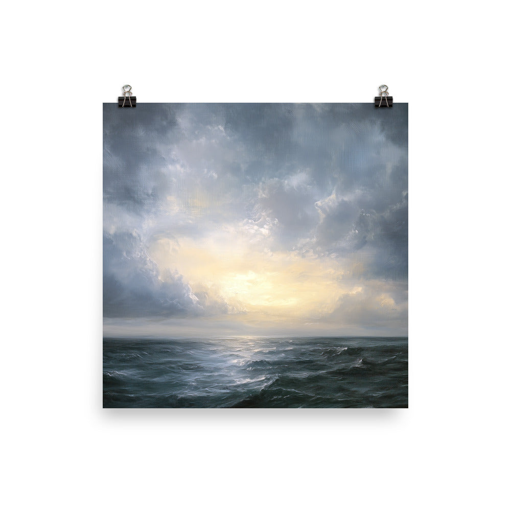 Untitled Seascape 1 Photo paper poster