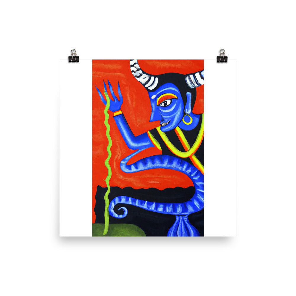 Monstruous Photo paper poster