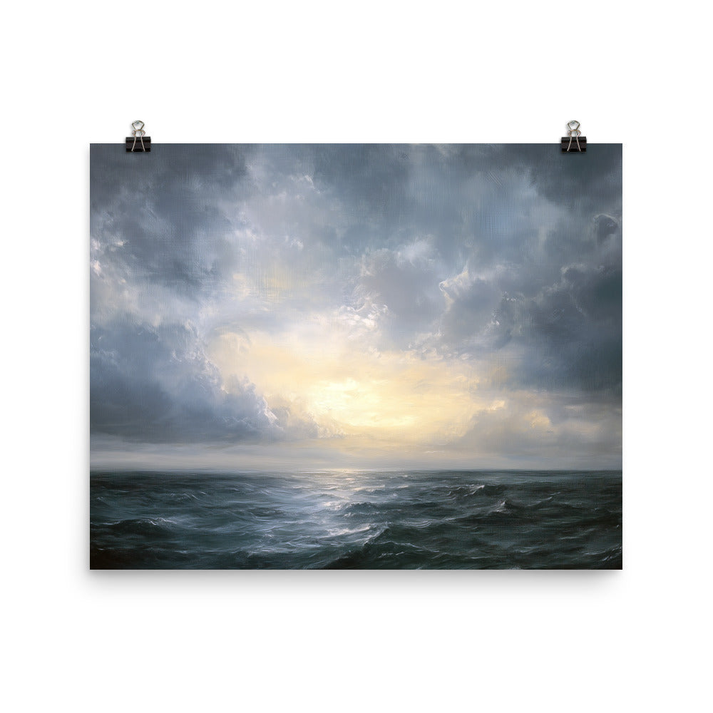 Untitled Seascape 1 Photo paper poster