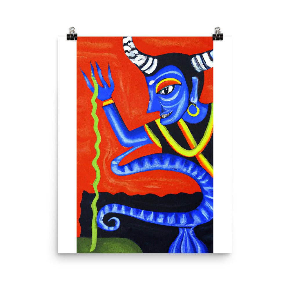 Monstruous Photo paper poster