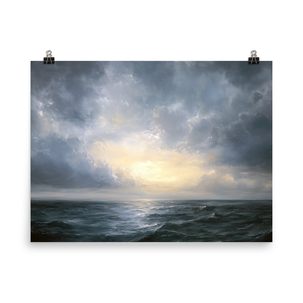 Untitled Seascape 1 Photo paper poster