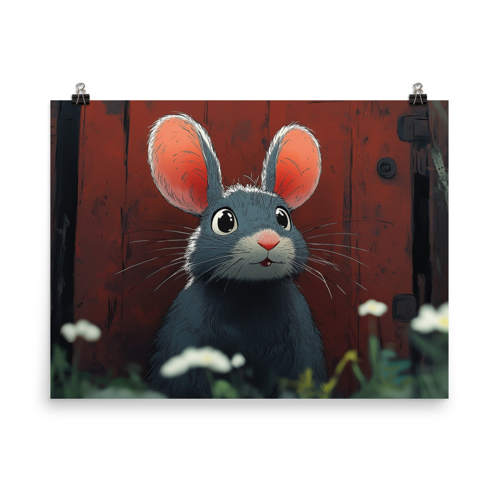 Mouse Photo paper poster