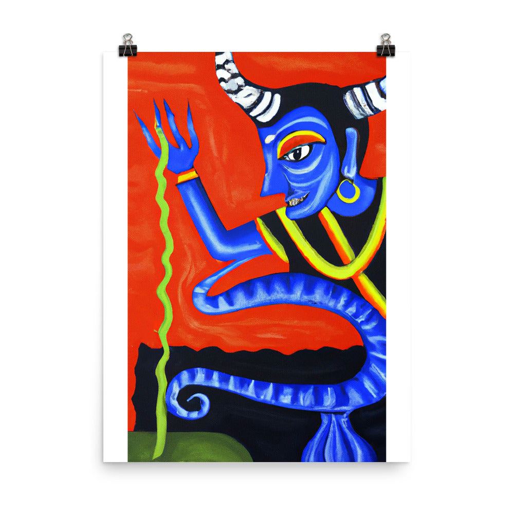 Monstruous Photo paper poster