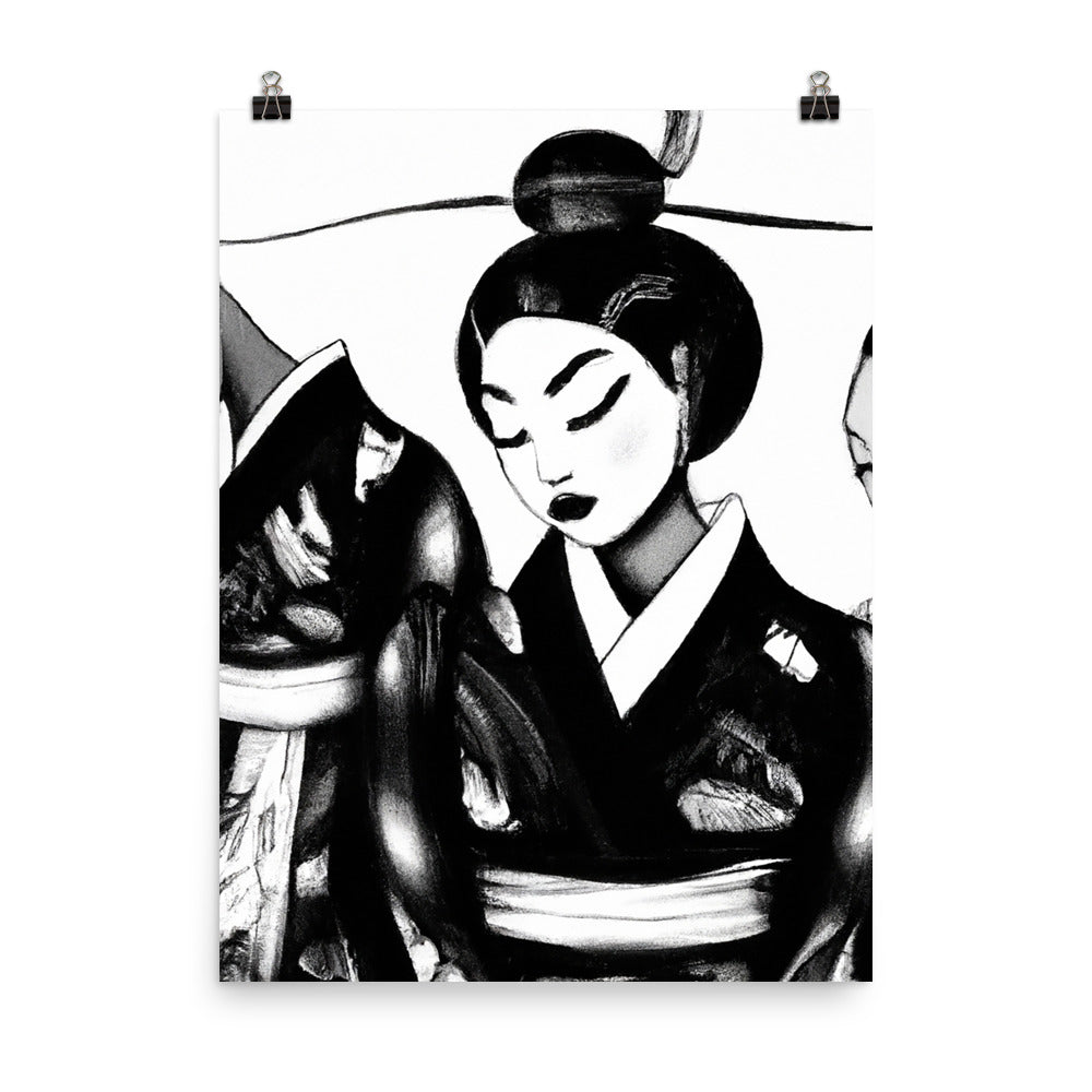 Ukiyo-e Photo paper poster