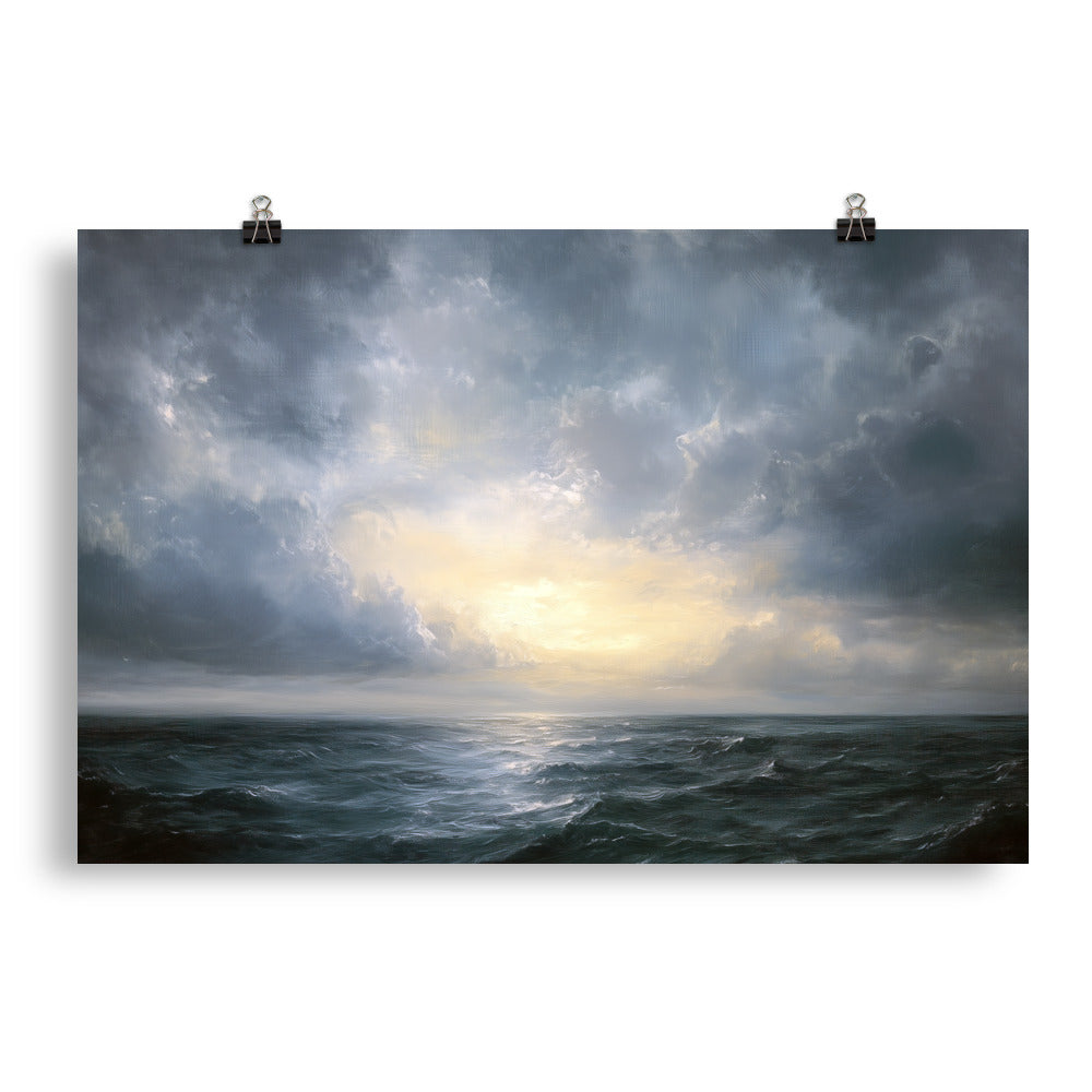 Untitled Seascape 1 Photo paper poster