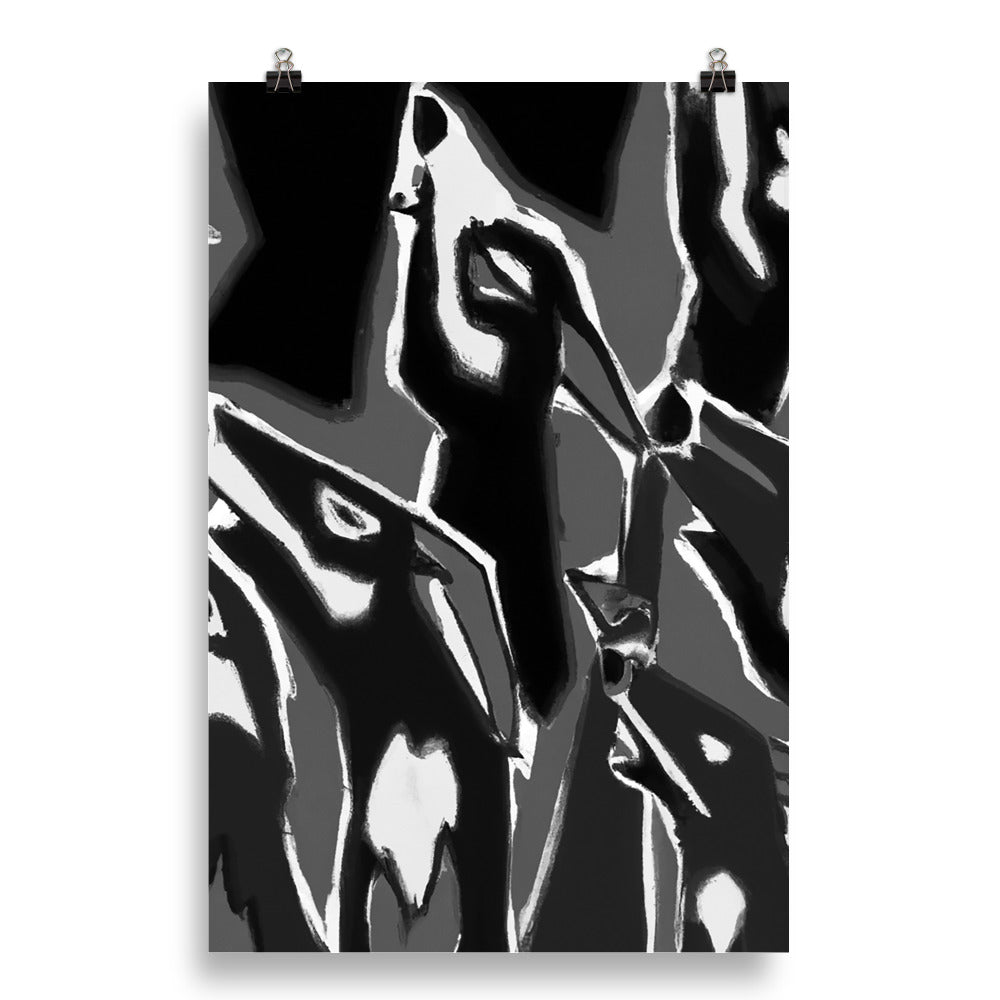 Night Howls Photo paper poster