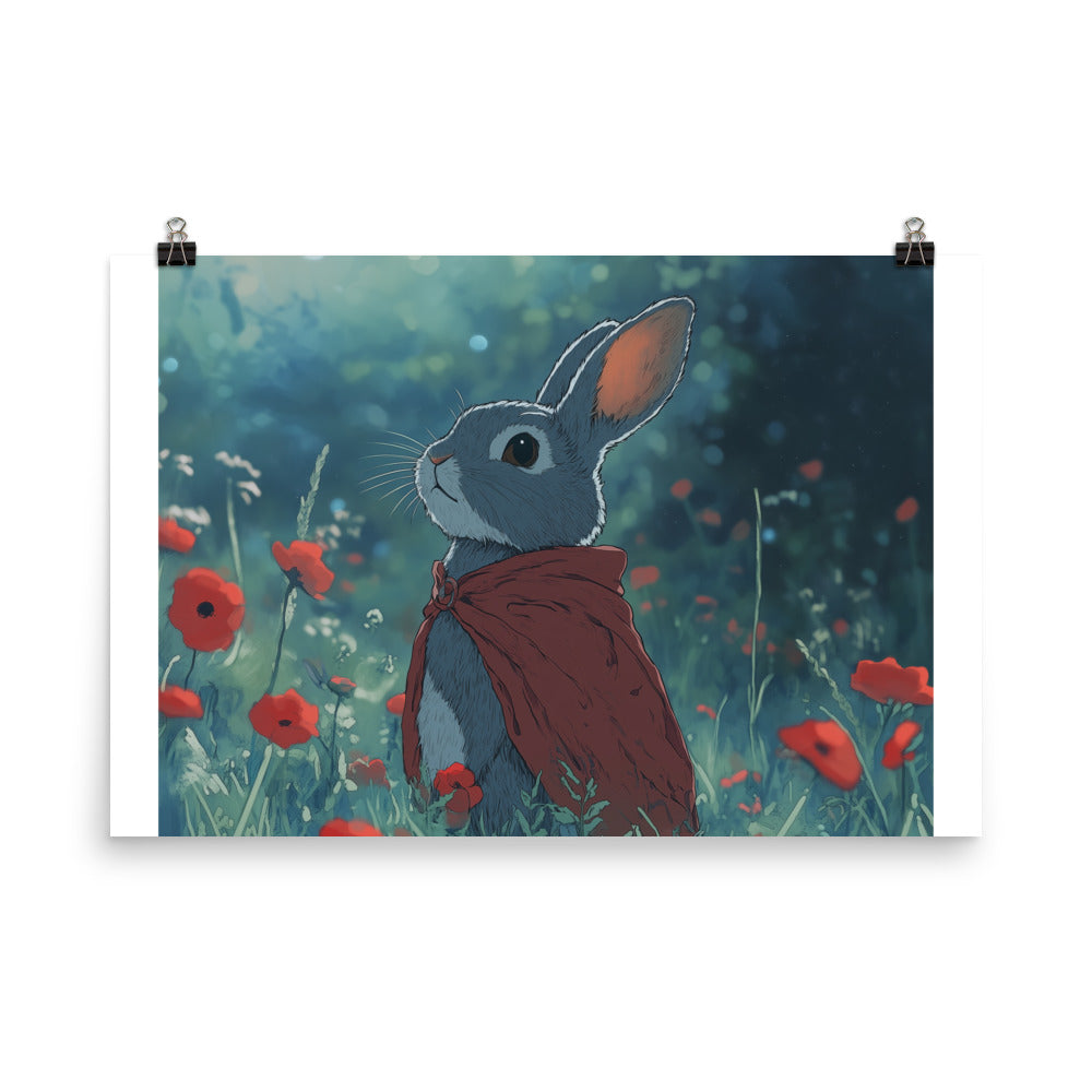 Rabbit 2 Photo paper poster