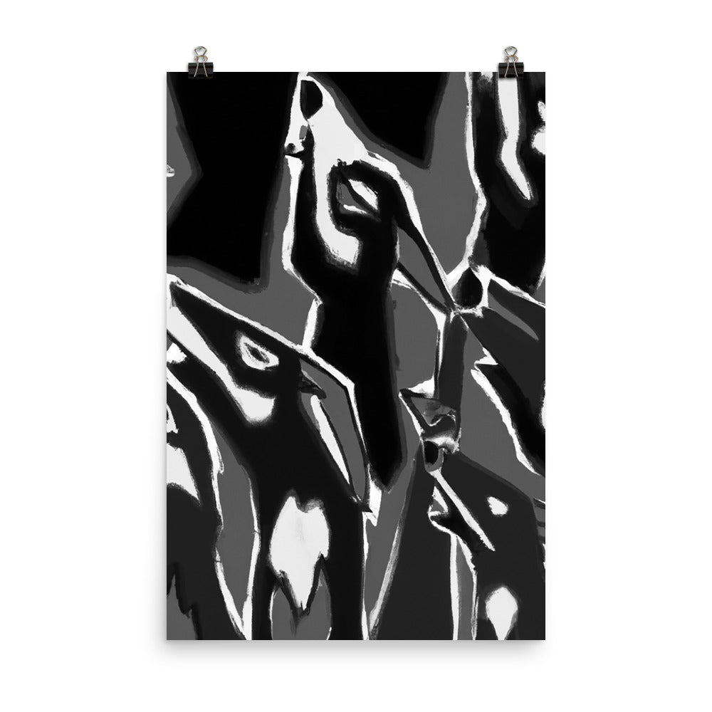 Night Howls Photo paper poster