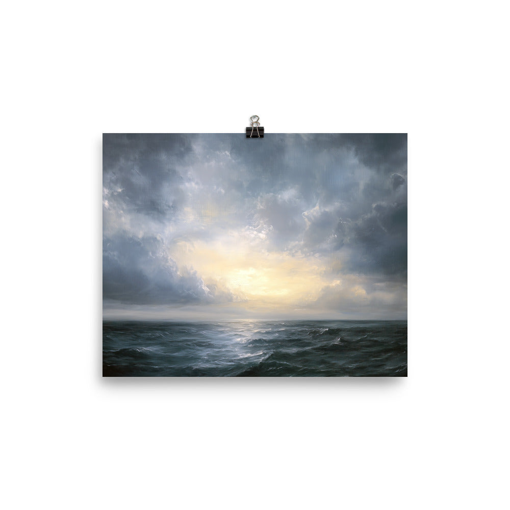 Untitled Seascape 1 Photo paper poster