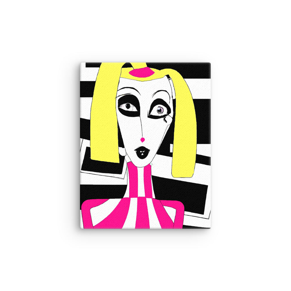 Weird Barbie Thin canvas