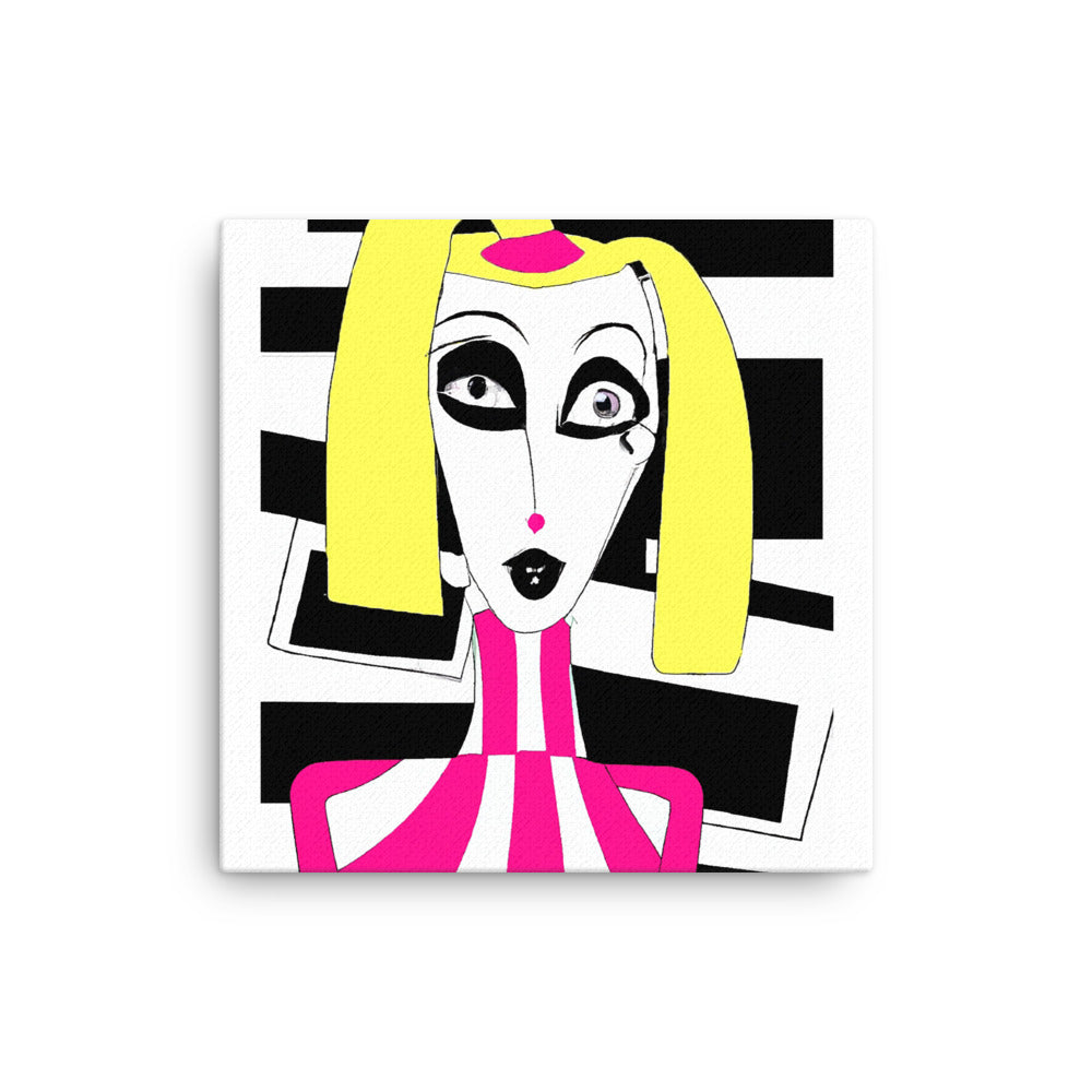 Weird Barbie Thin canvas