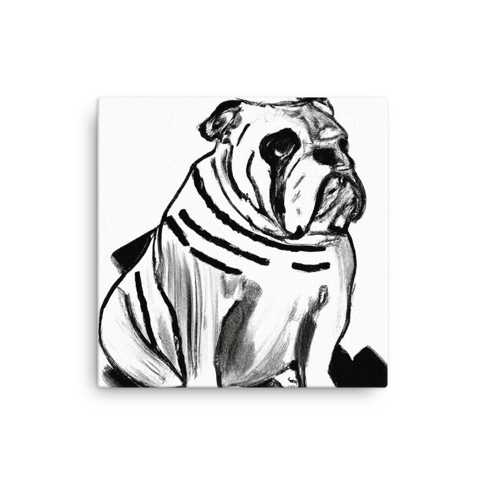 Bulldog Thin canvas