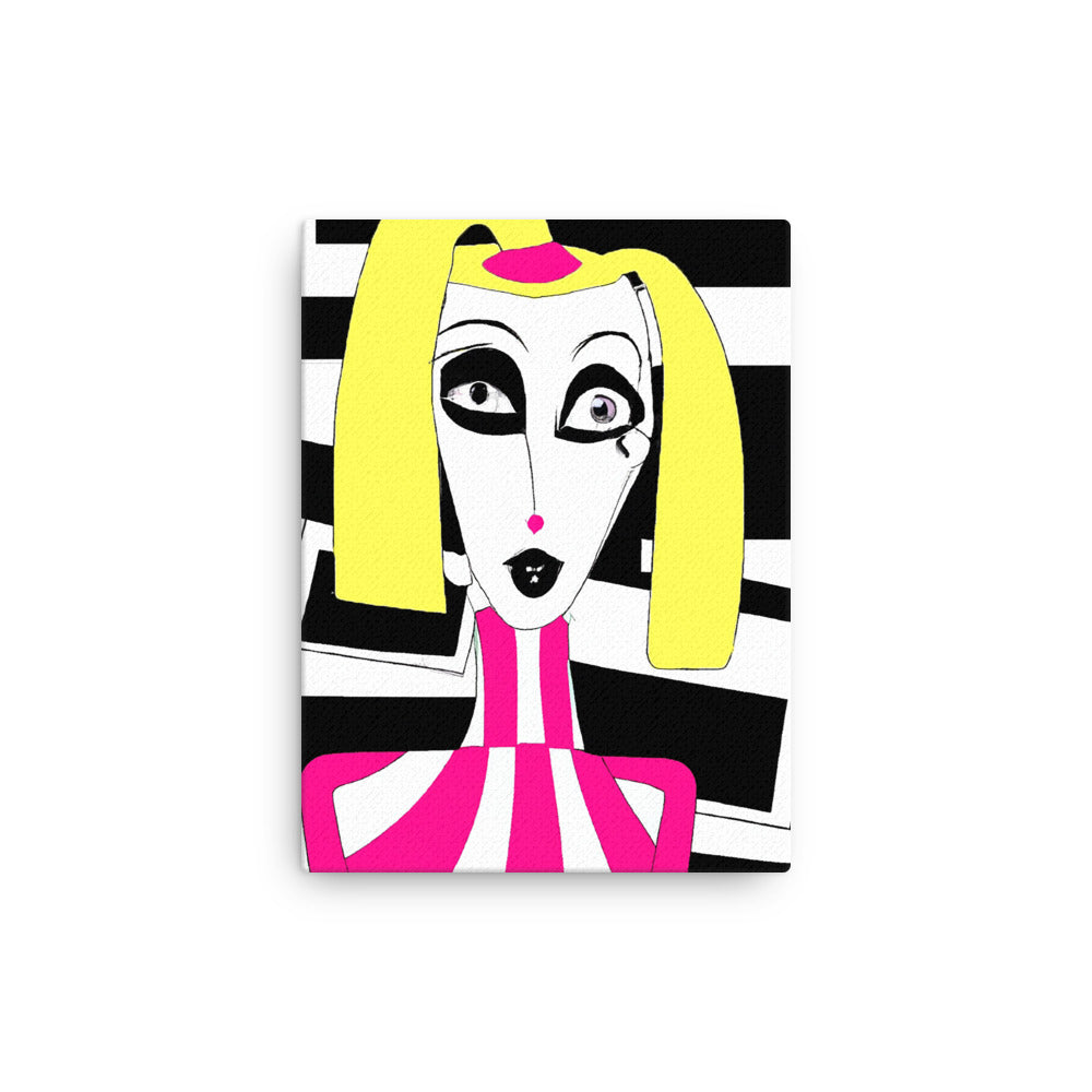 Weird Barbie Thin canvas