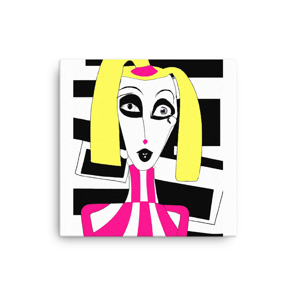 Weird Barbie Thin canvas