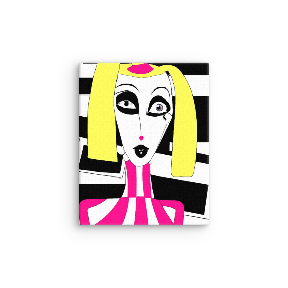 Weird Barbie Thin canvas