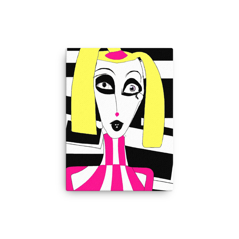 Weird Barbie Thin canvas